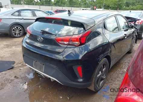 2019 Hyundai Veloster 2.0 из США, поврежденный, VIN KMHTG6AF1KU003446